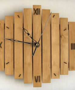 đồng hồ treo tường bằng gỗ