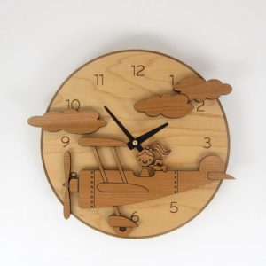 đồng hồ treo tường bằng gỗ tphcm