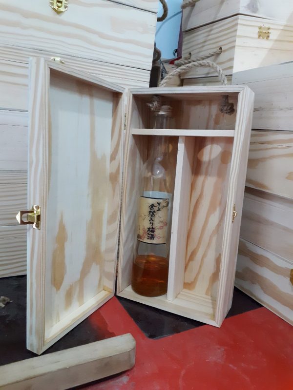 hộp gỗ đựng rượu đôi