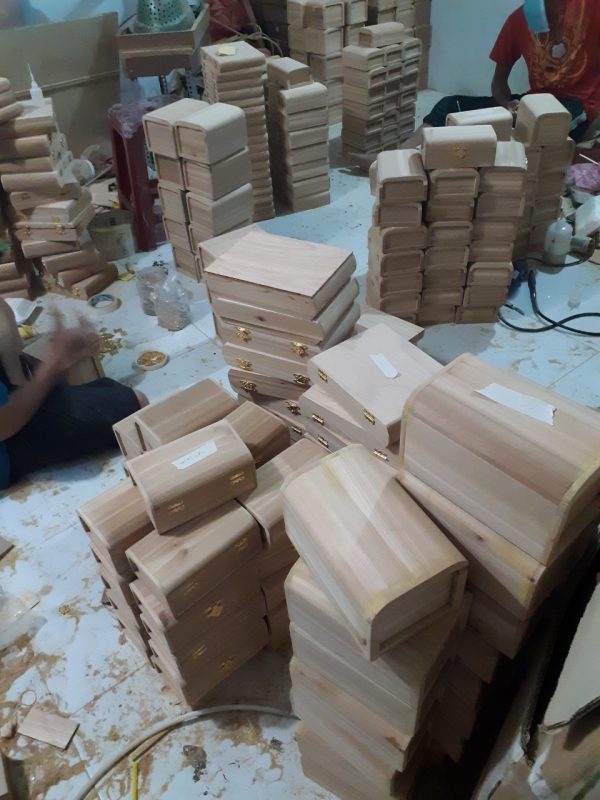 sản xuất hộp gỗ