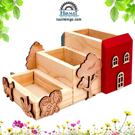hộp đựng bút gỗ đẹp