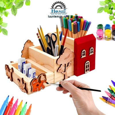 hộp đựng bút gỗ đẹp