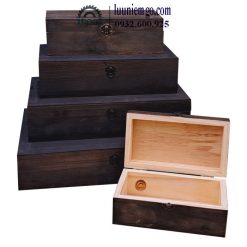 hộp gỗ vintage