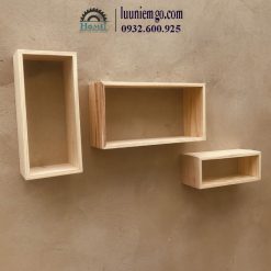 kệ gỗ treo tường