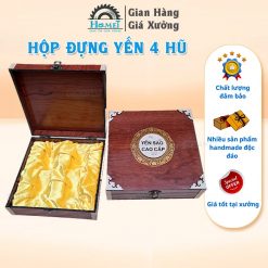 hộp đựng yến 4 hũ