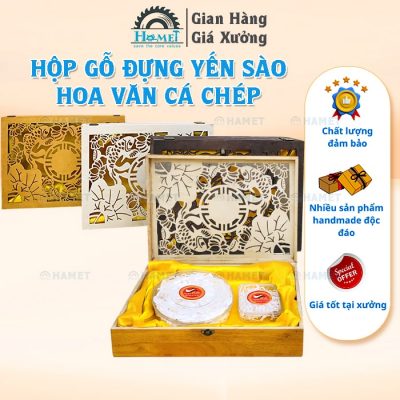 hộp đựng yến sào đẹp